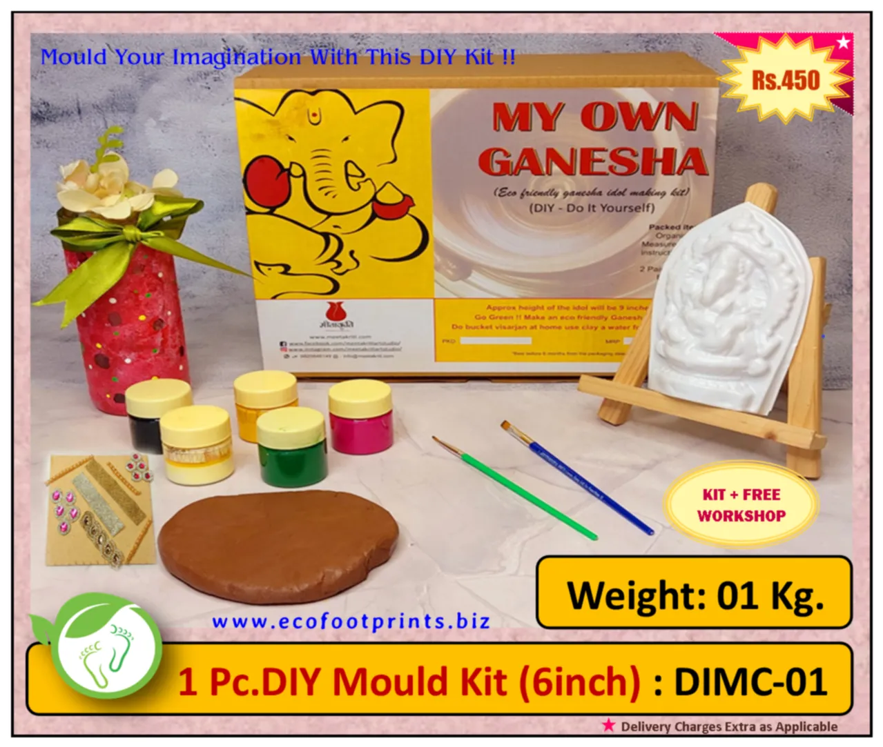 1 Pc DIY Mould Kit (6 inch)