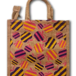 Jute Bag (Apple Print)