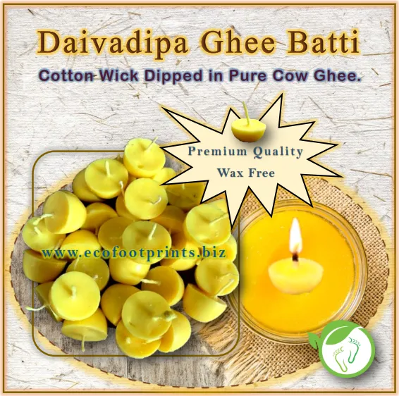 Daivadipa Ghee Batti (100 Pcs.)