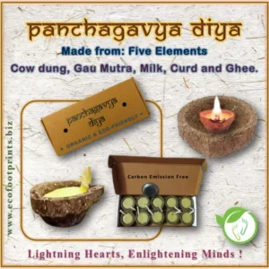 Panchagavya Diya (5 boxes x 10 each = 50 pcs)