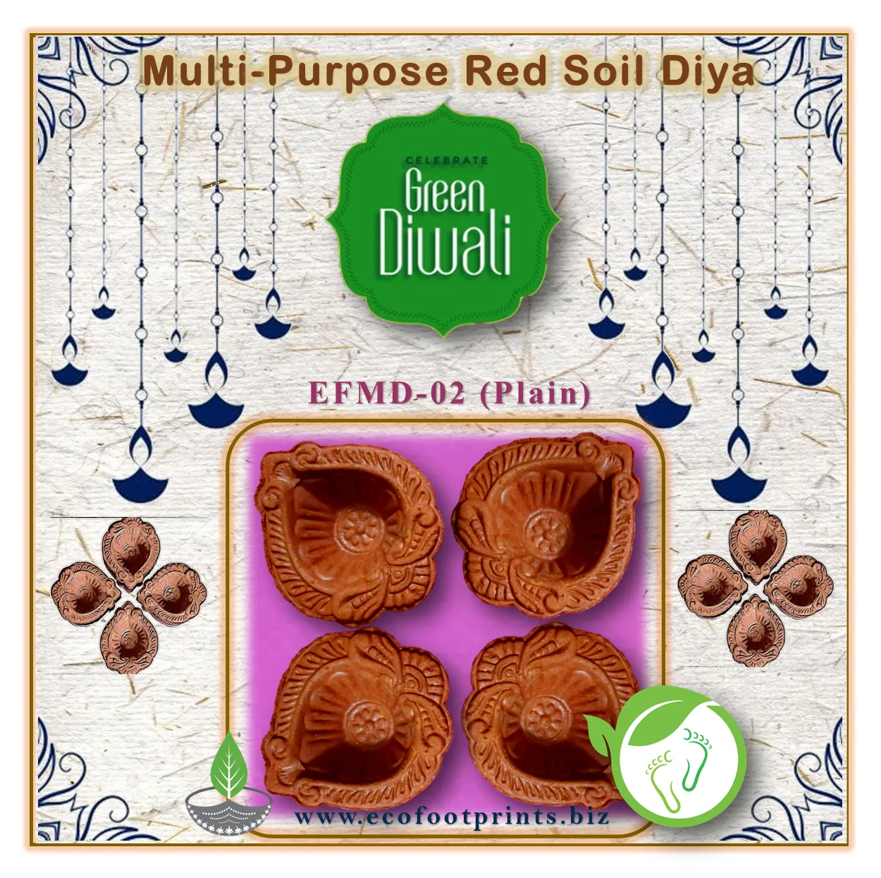 EFMD-02 (Plain) - 12 Pcs