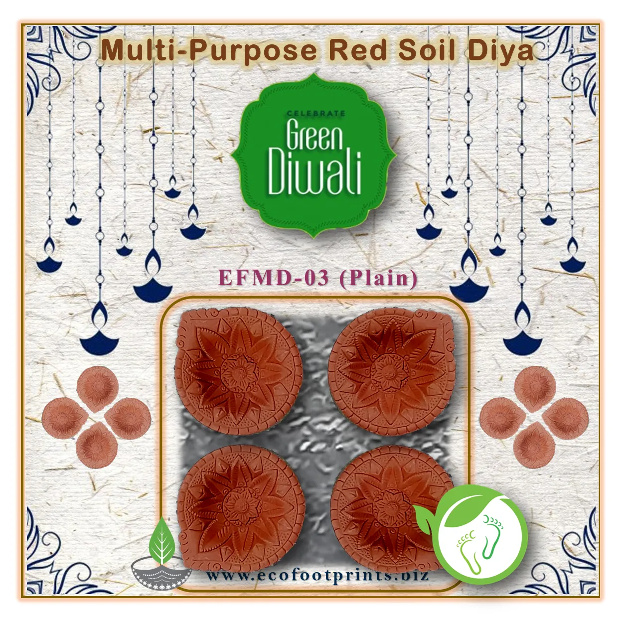 EFMD-03 (Plain) - 12 Pcs
